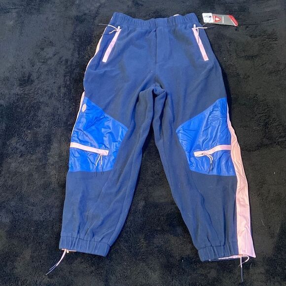 FP Movement Trailhead Trekkin Pants Blue and Pink L - Picture 3 of 7